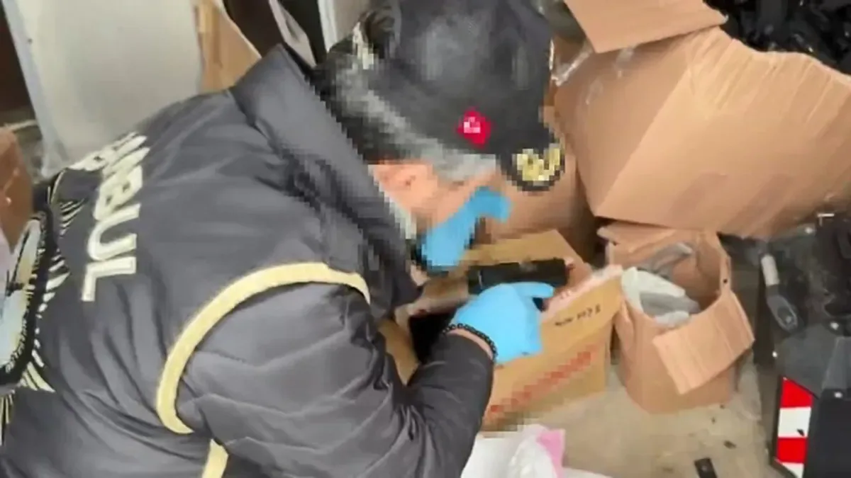 İstanbul’da Yasadışı Silah Ticareti Operasyonu!