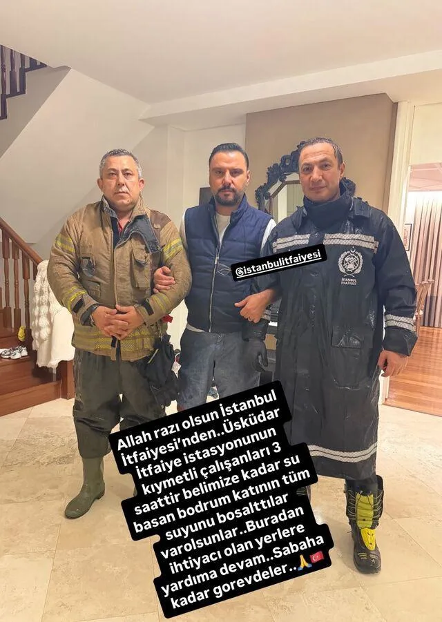 İstanbul’daki Sel Felaketi Alişan’ın Evini Vurdu: Su Seviye Kritik Noktaya Ulaşıyor
