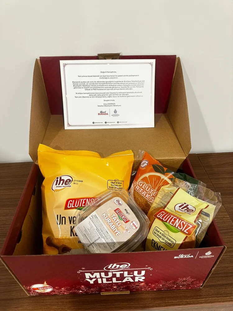 İstanbul Halk Ekmek’ten Glutensiz Yılbaşı Hediyesi!