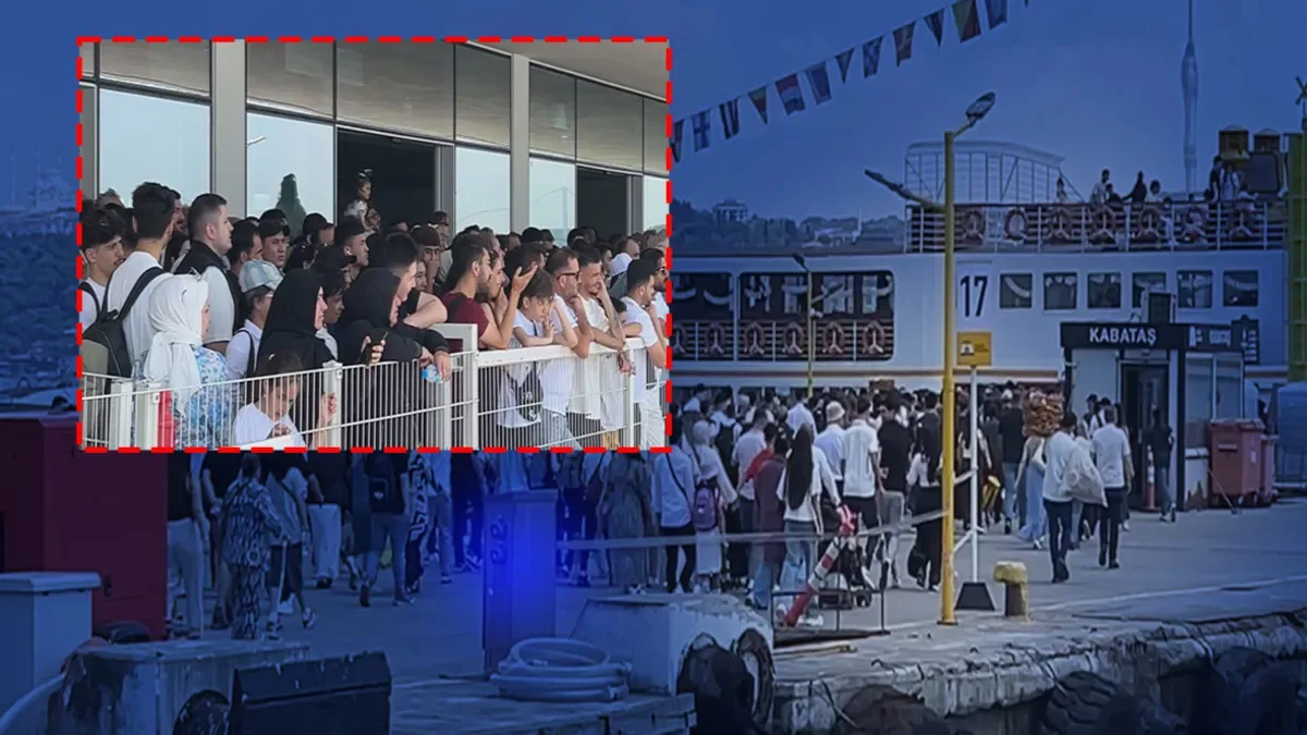 İstanbul İskelesinde Bayram Yoğunluğu Zirveye Ulaştı