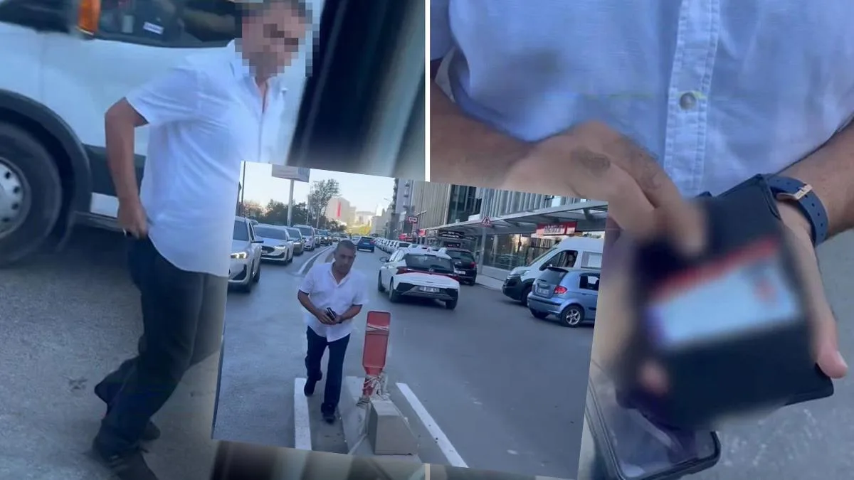 İstanbul Trafiğinde Kimlikli Yumruk Şoku!