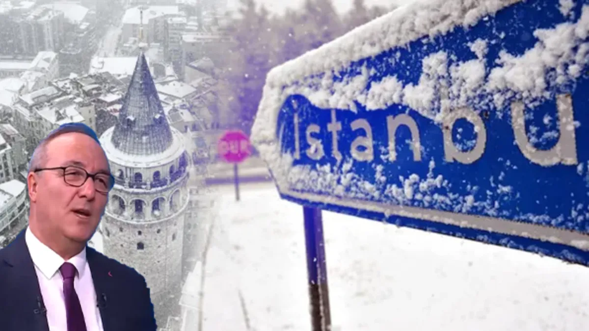 İstanbul’u Beyaz Örtü Sardı, Dikkat Uyarısı!