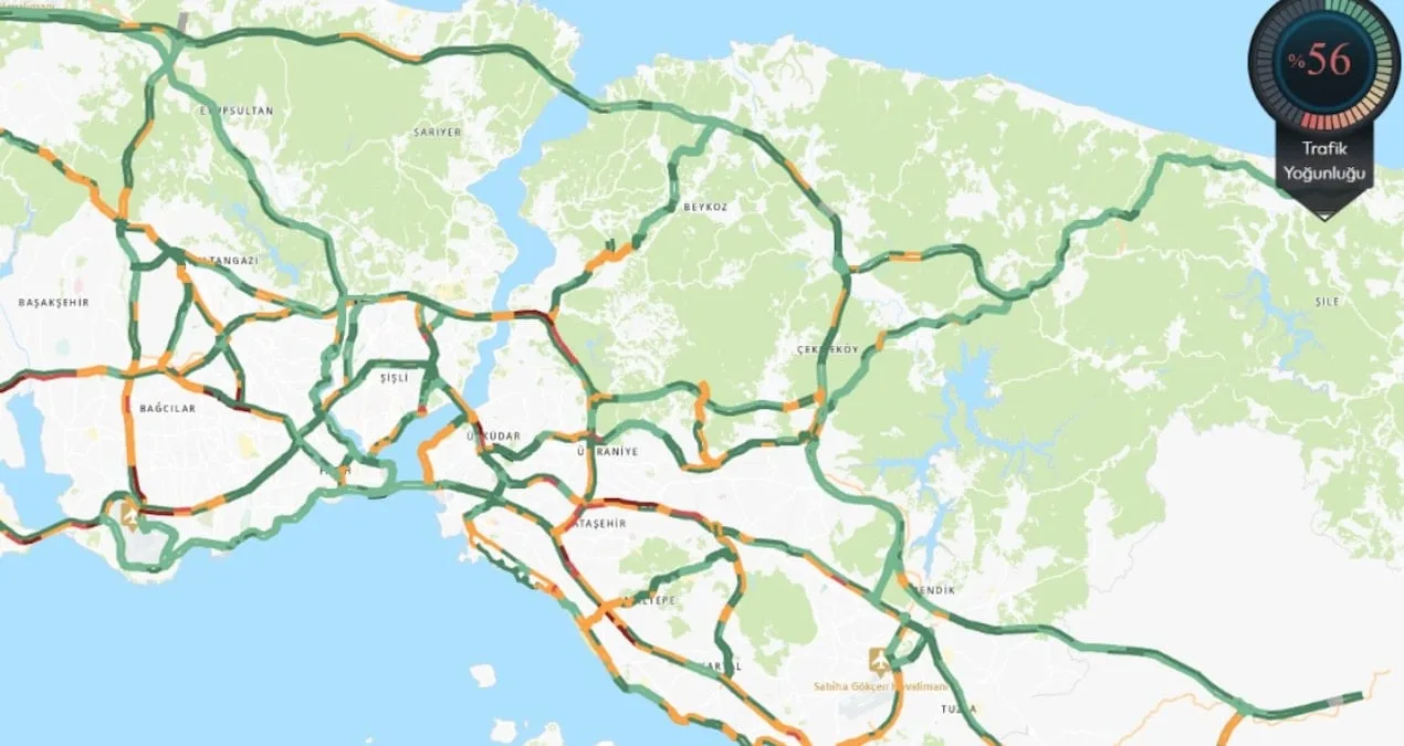 İstanbul’u Beyaza Bürüyen Kar Yağışı!