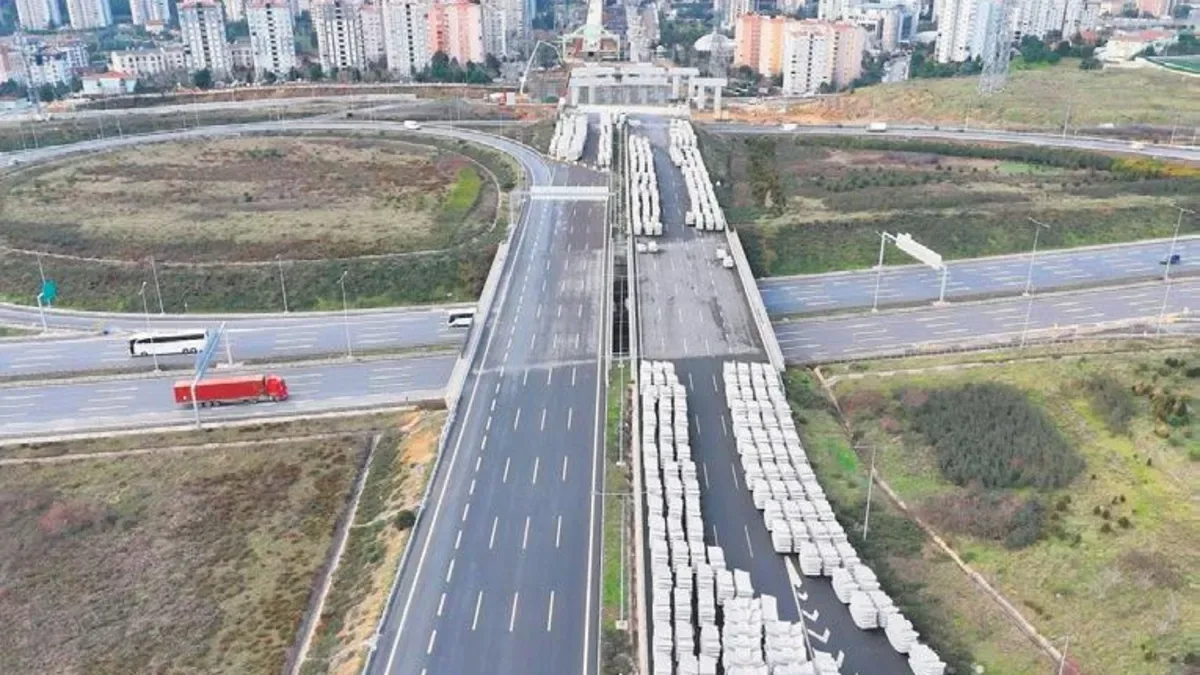 İstanbul’un Trafiğini Rahatlatacak Otoyol Projesi!
