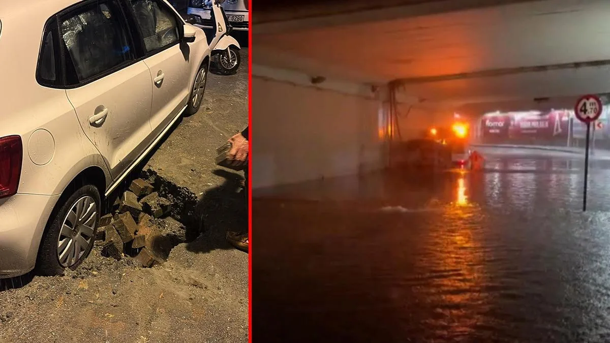 İstanbul ve Ankara’da Sağanak Felaketi: Su Baskınları!