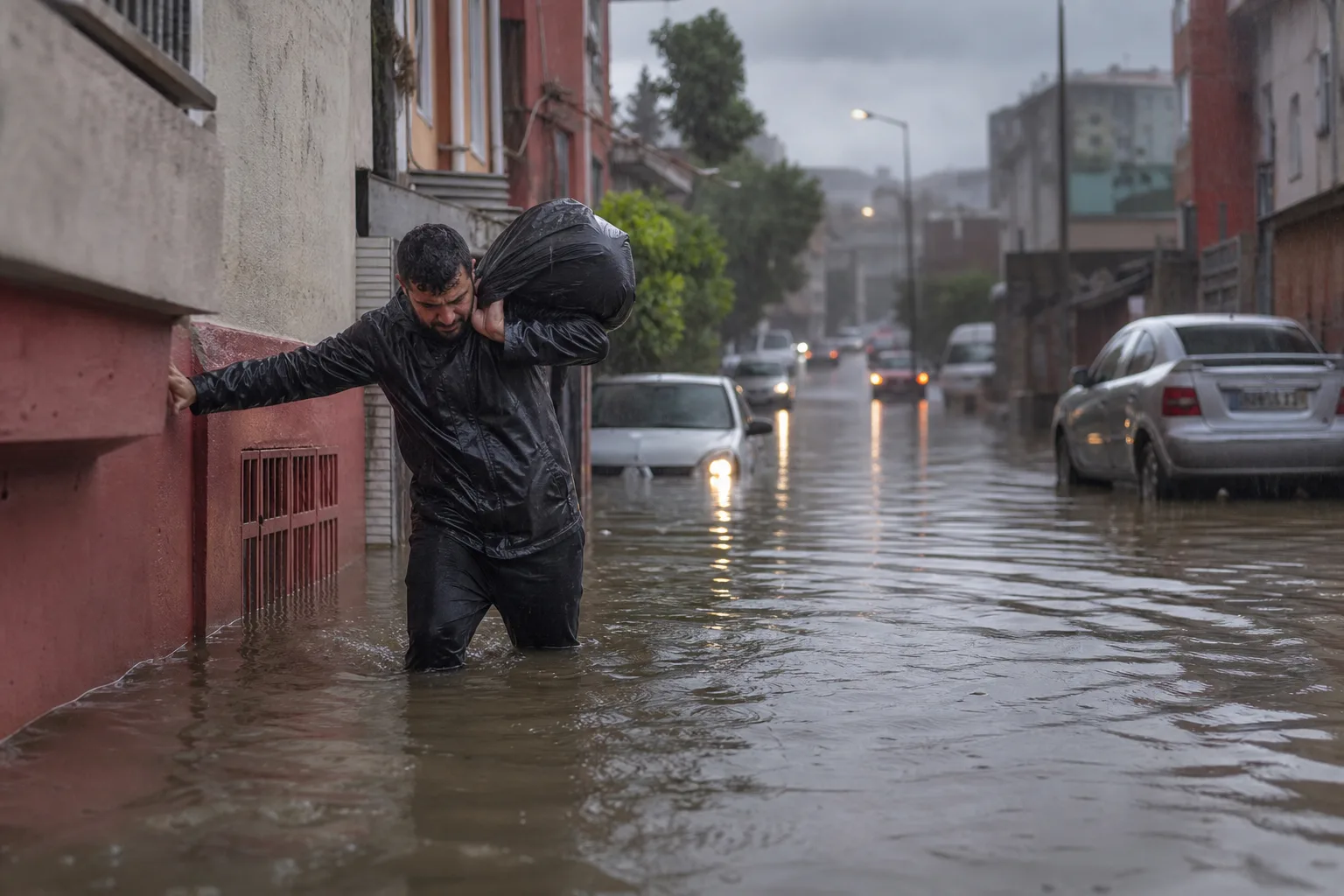 İstanbul yağmur altında! Su baskınları ve toprak kaymaları