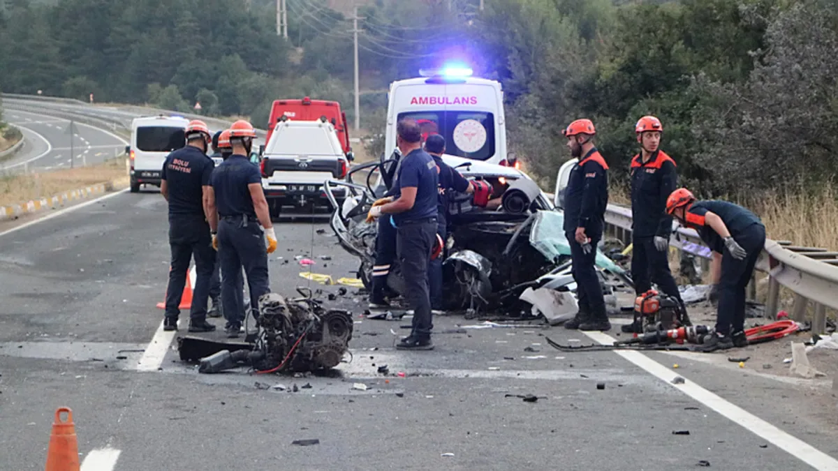 İstanbul Yolu’nda Feci Kaza: 1 Ölü, 2 Yaralı!