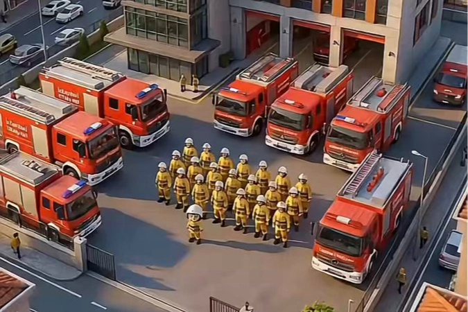İtfaiyeden Çocuklara 112 Bilinci Eğitimi!