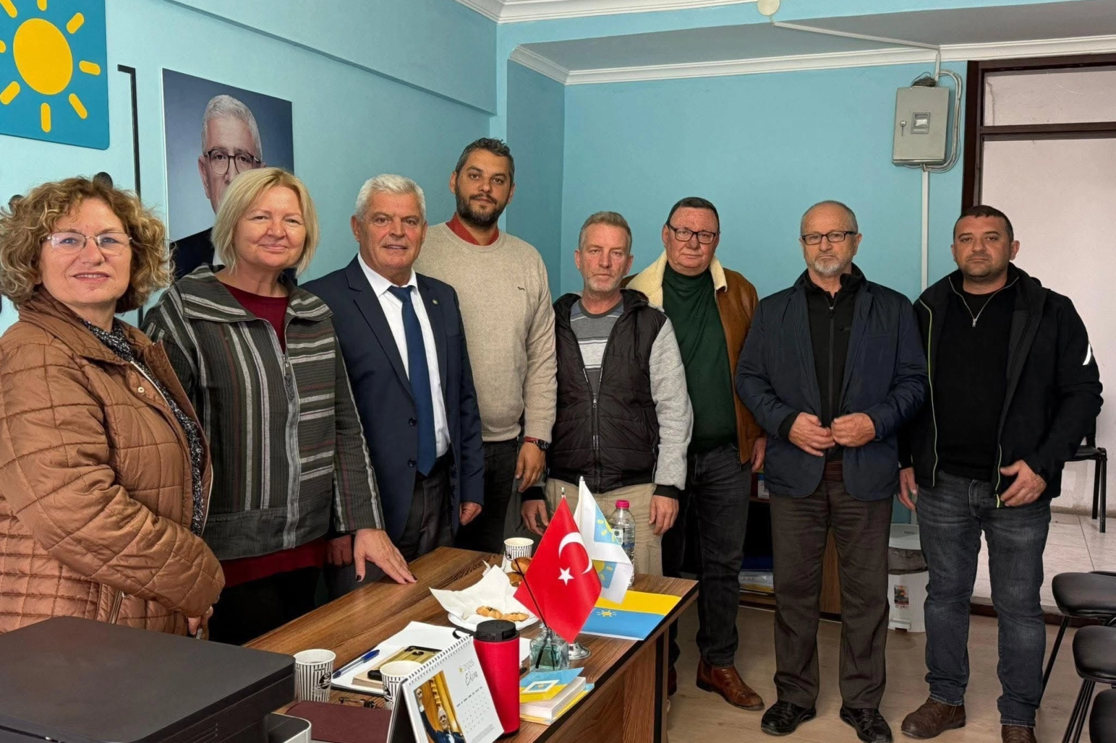 İYİ Parti Enez’de Taşkın Güven Tazeledi