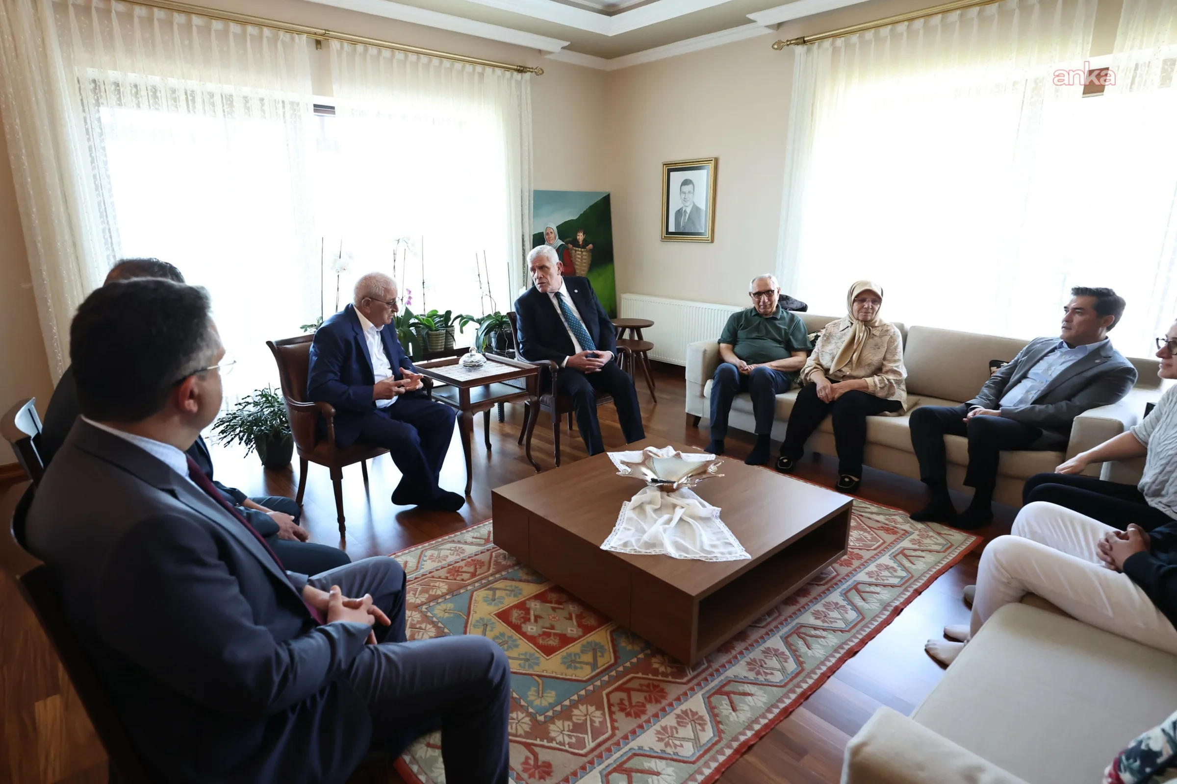 İYİ Parti Lideri Dervişoğlu’ndan İmamoğlu’na Ziyaret
