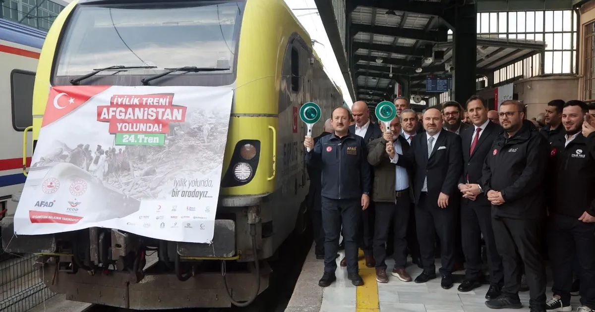 İyilik Treni Afganistan’a Yardım İçin Yola Çıktı!