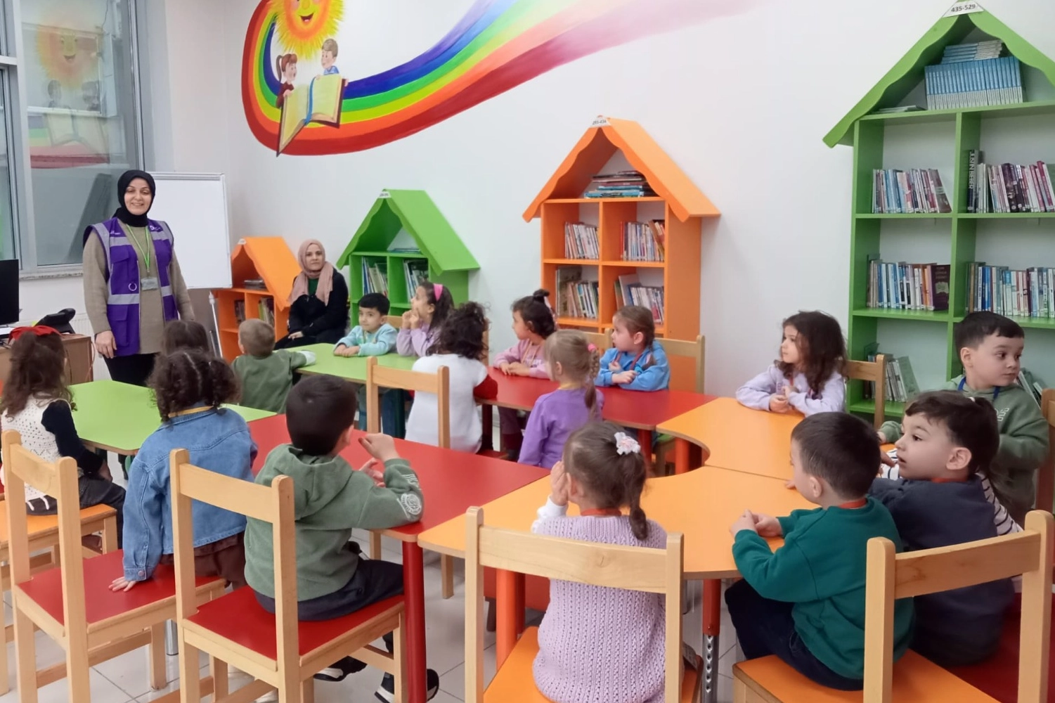 İZGİM Çocuk Kütüphanesi’nde Eğlenceli Etkinlikler