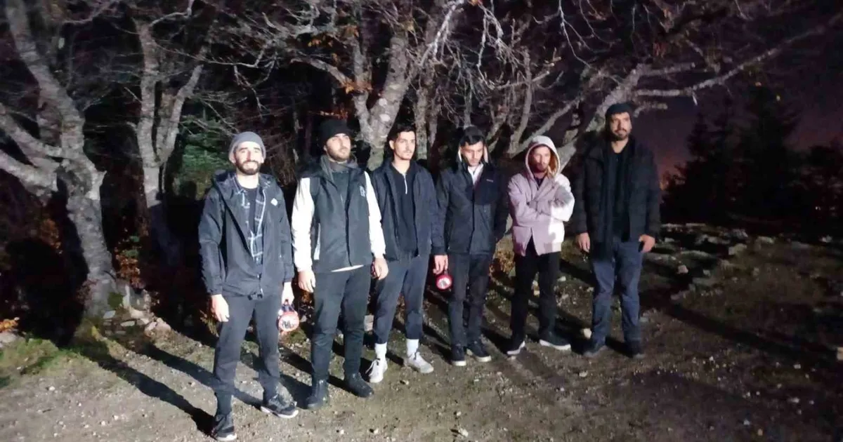 İzinsiz Ormana Giren Gençlere 17 Bin TL Ceza!