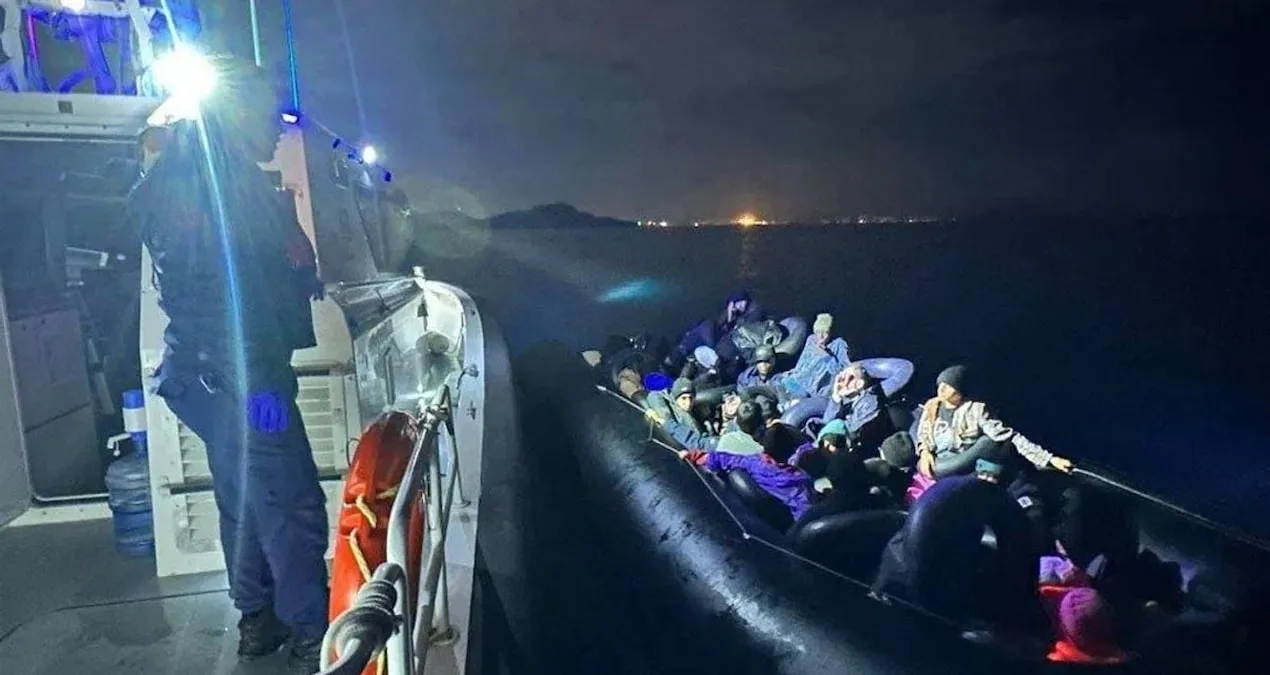 İzmir'de 111 düzensiz göçmen yakalandı