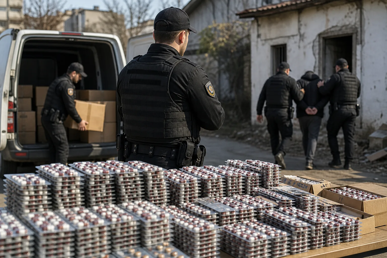 İzmir’de 310 Bin Uyuşturucu Hap Ele Geçirildi