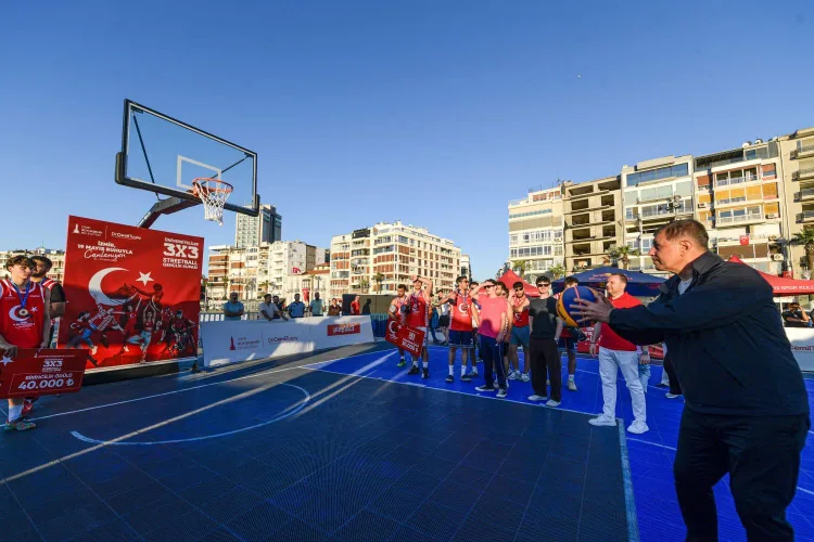 İzmir’de Gençler 3X3 Basketbol Kupası Coşkusu!