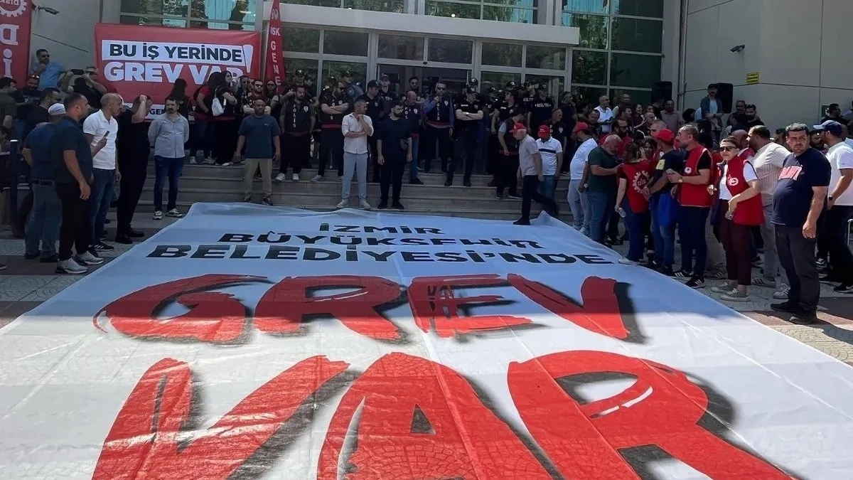 İzmir’de Grev Kabusu: Trafik ve Hizmetler Durdu!