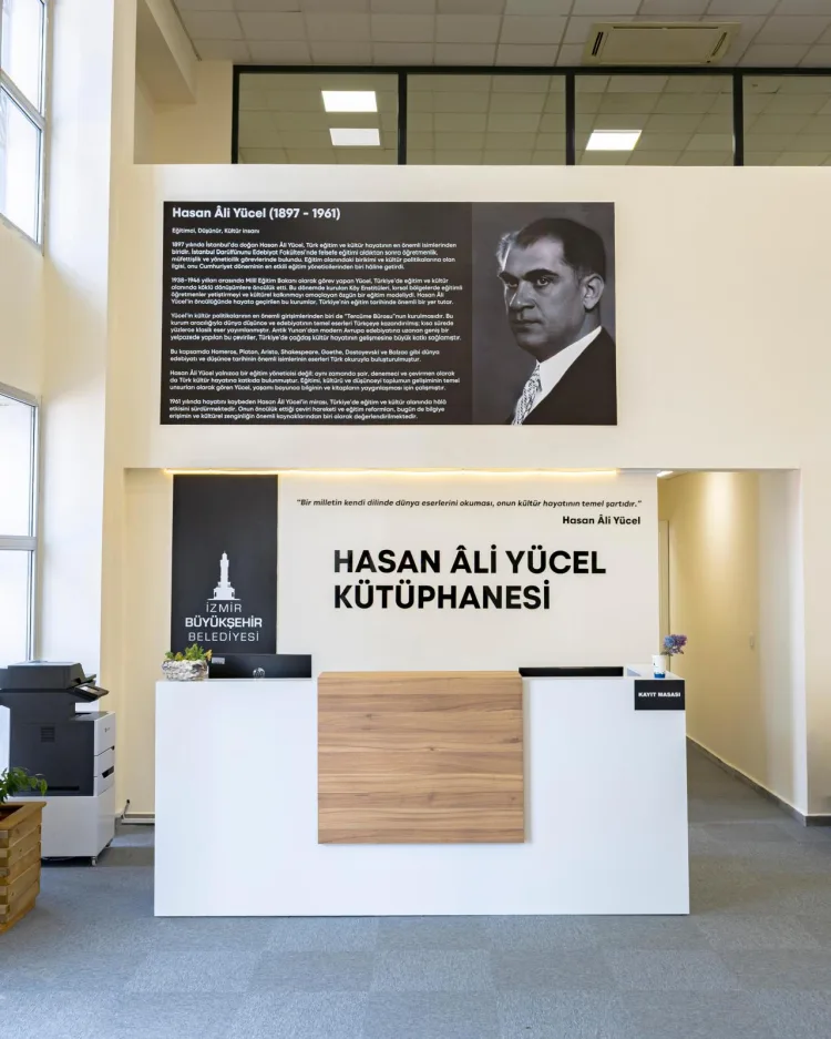 İzmir’de Modern Kütüphane: Hasan Âli Yücel Açıldı!