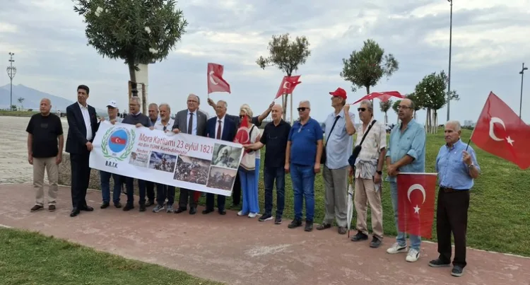 İzmir’de Mora Katliamı’na Anma Etkinliği