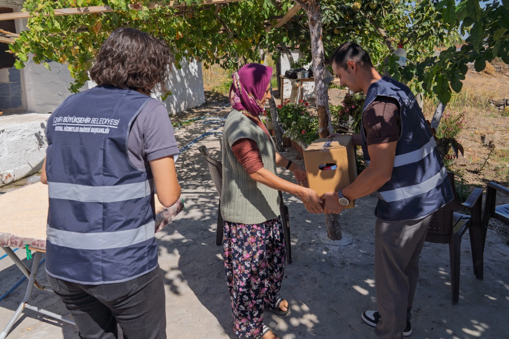 İzmir’de Sosyal Destek İçin Kapı Kapı Ziyaretler