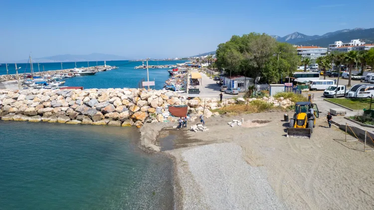 İzmir’de Ücretsiz Tekne Çekek Yeri Hizmete Girdi