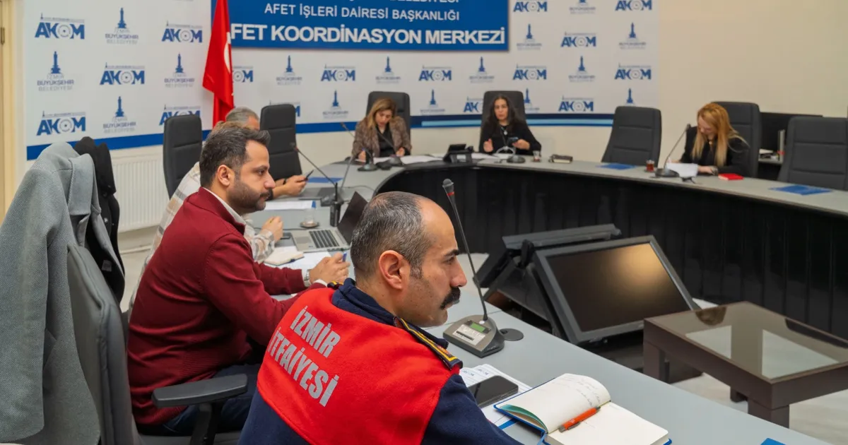 İzmir’de Yağış Sonrası Hasar Tespit Çalışmaları
