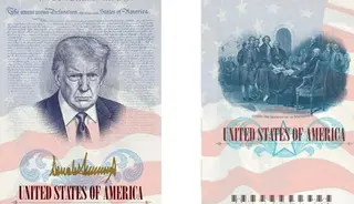 Trump portreli pasaport dönemi! Resmen açıklandı