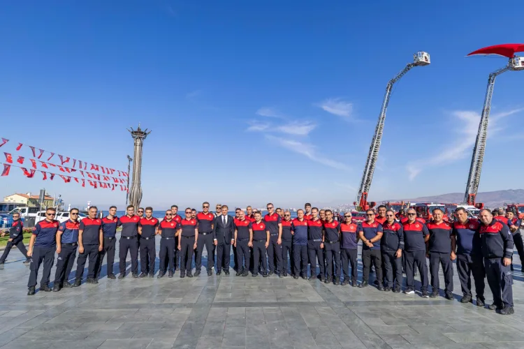 İzmir İtfaiyesi 103 Yaşında, Kahramanları Anıldı!