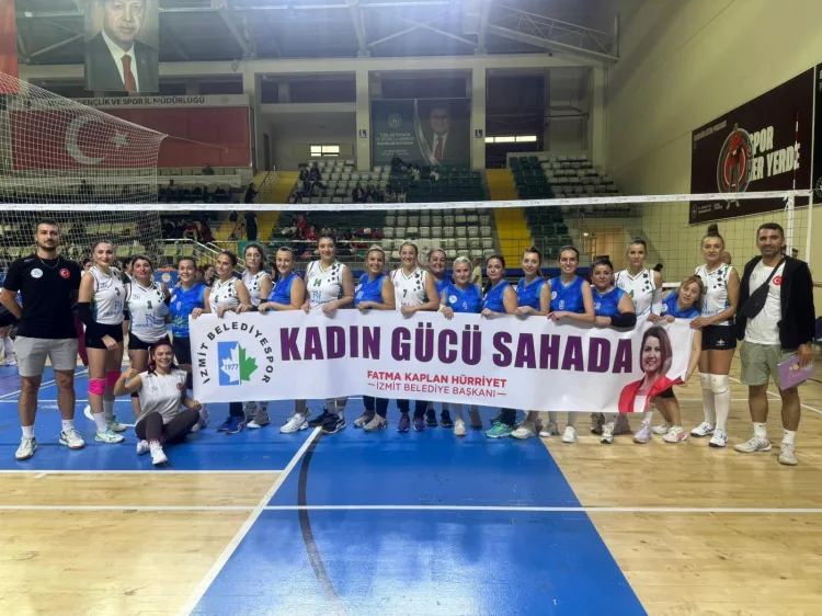 İzmit Belediyespor, Veteranlar Turnuvası’nda İkincilik!