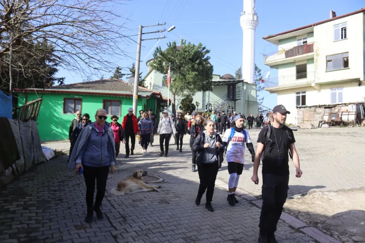 İzmit’te Doğa Yürüyüşü ile Köyler Tanıtılıyor