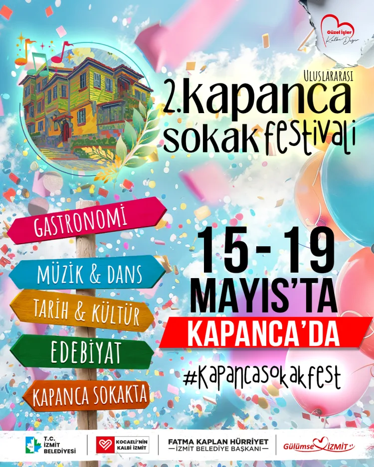 İzmit’te Edebiyat ve Sanat Dolu Festival Başlıyor!