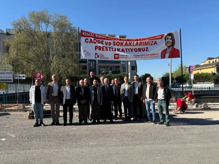 İzmit’te Mahallelere Prestij Katacak Çalışmalar!