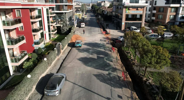 İzmit’te Şehit Ergün Köncü Caddesi Yenilendi!