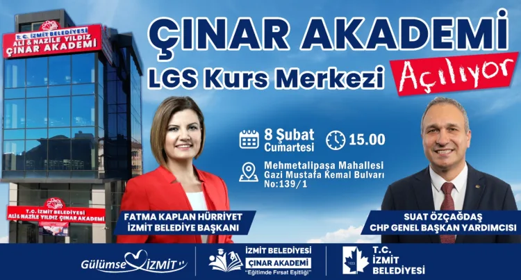 Ali & Nazile Yıldız Çınar Akademi LGS Merkezi Açılış Fotoğrafı