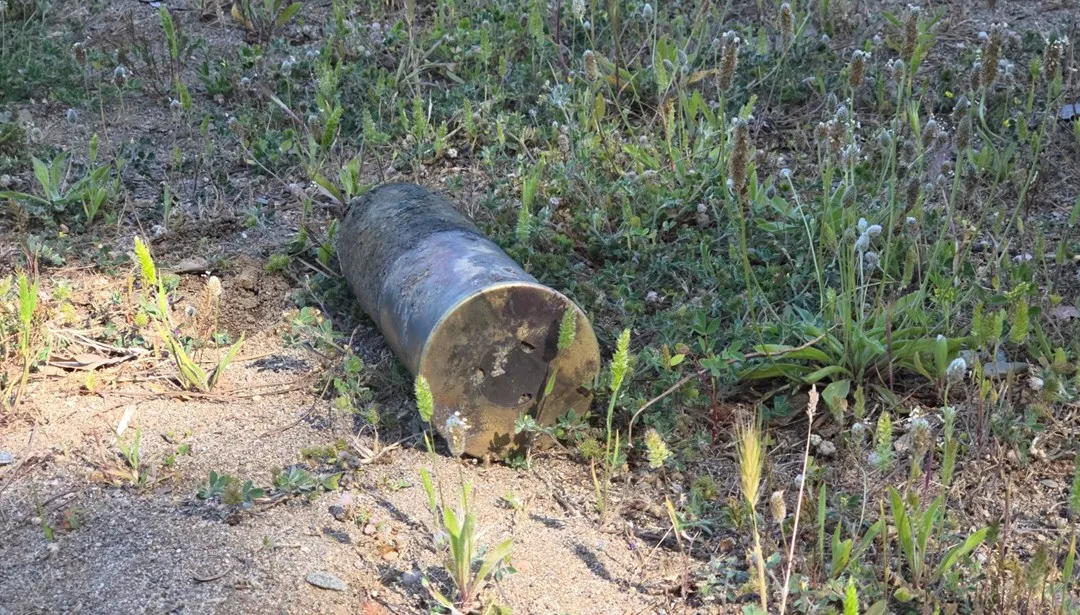 İznik Gölü’nde Patlamamış Top Mermisi Bulundu!