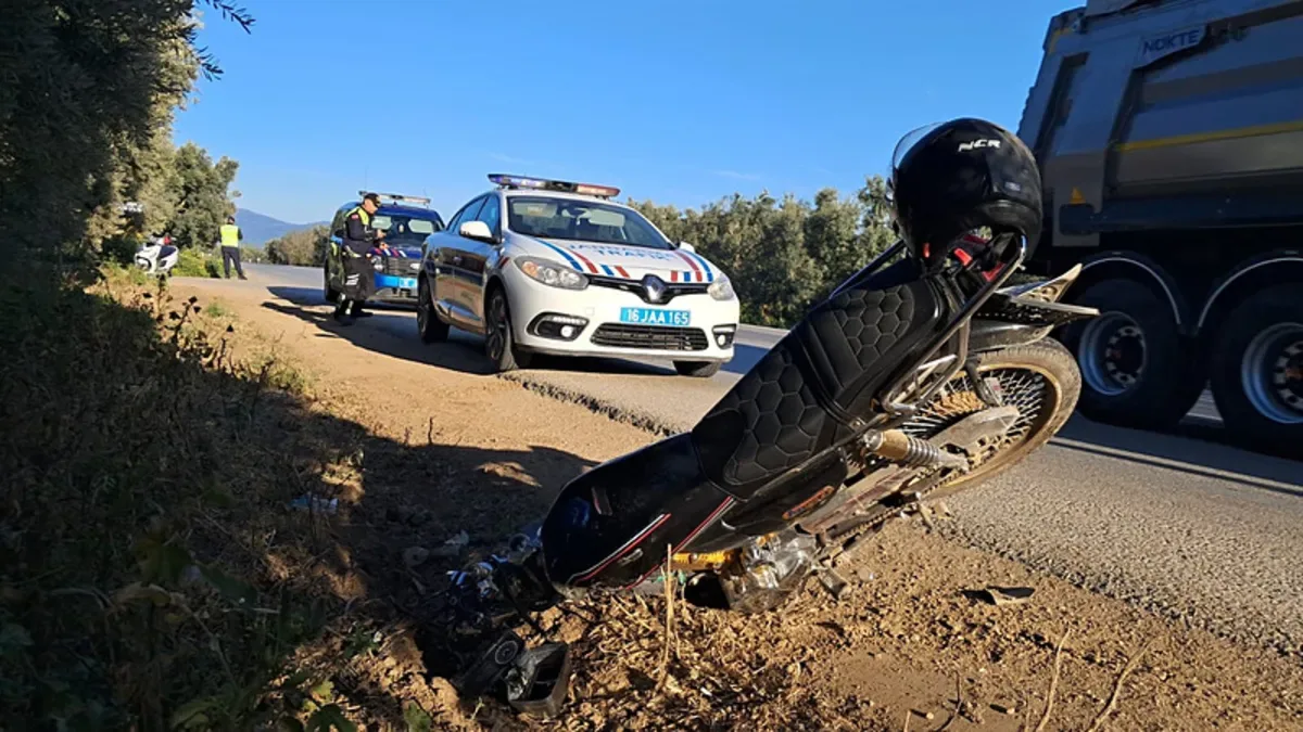 İznik’te Motosiklet Kazası: Sürücü Yaralandı