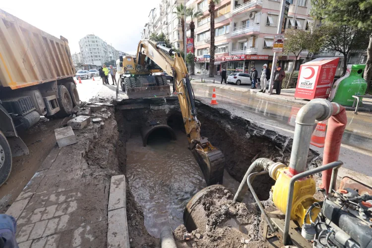 İZSU, Su Kesintisi için Hızla Müdahale Ediyor!