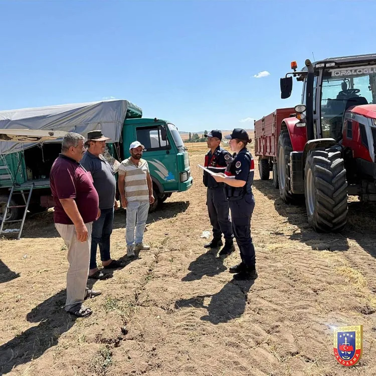 Jandarma’dan Yangın Önleme Denetimi: Bilecik ve Yozgat