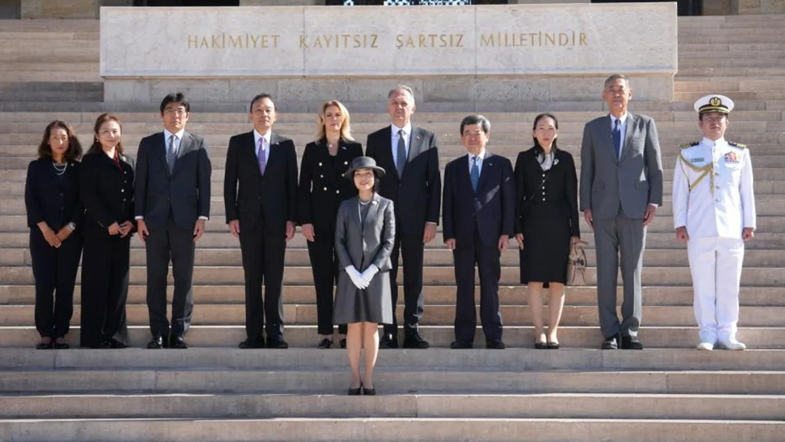 Japonya Prensesi Akiko, Anıtkabir’i Ziyaret Etti