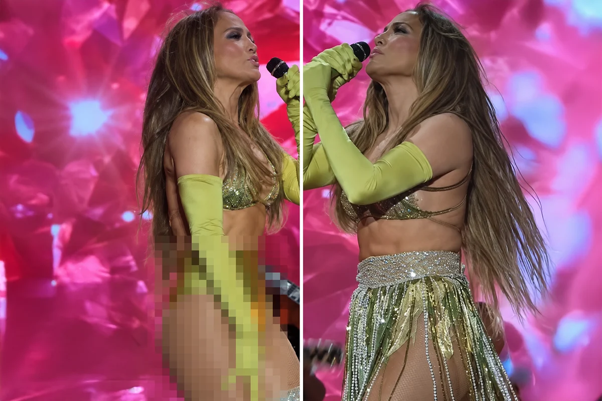 Jennifer Lopez’in Konserinde Kostüm Kazası: Dansçısı Anında Müdahale Etti