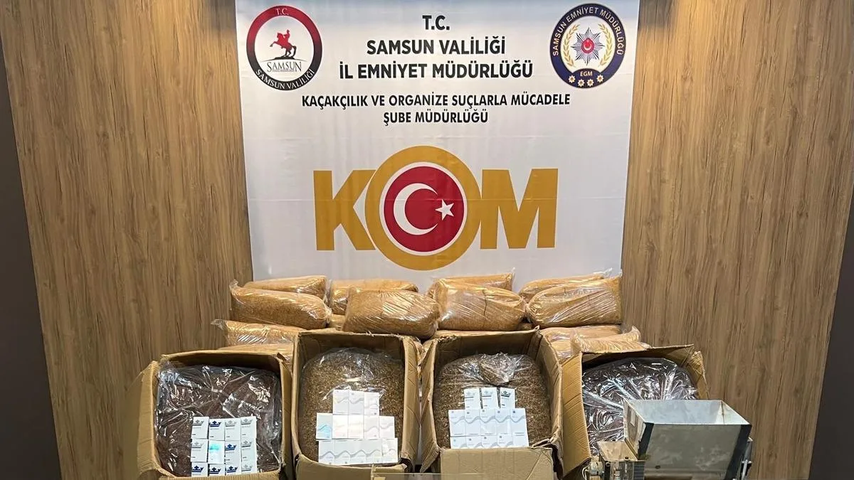 Kaçak Sigara İmalathanesine Operasyon!