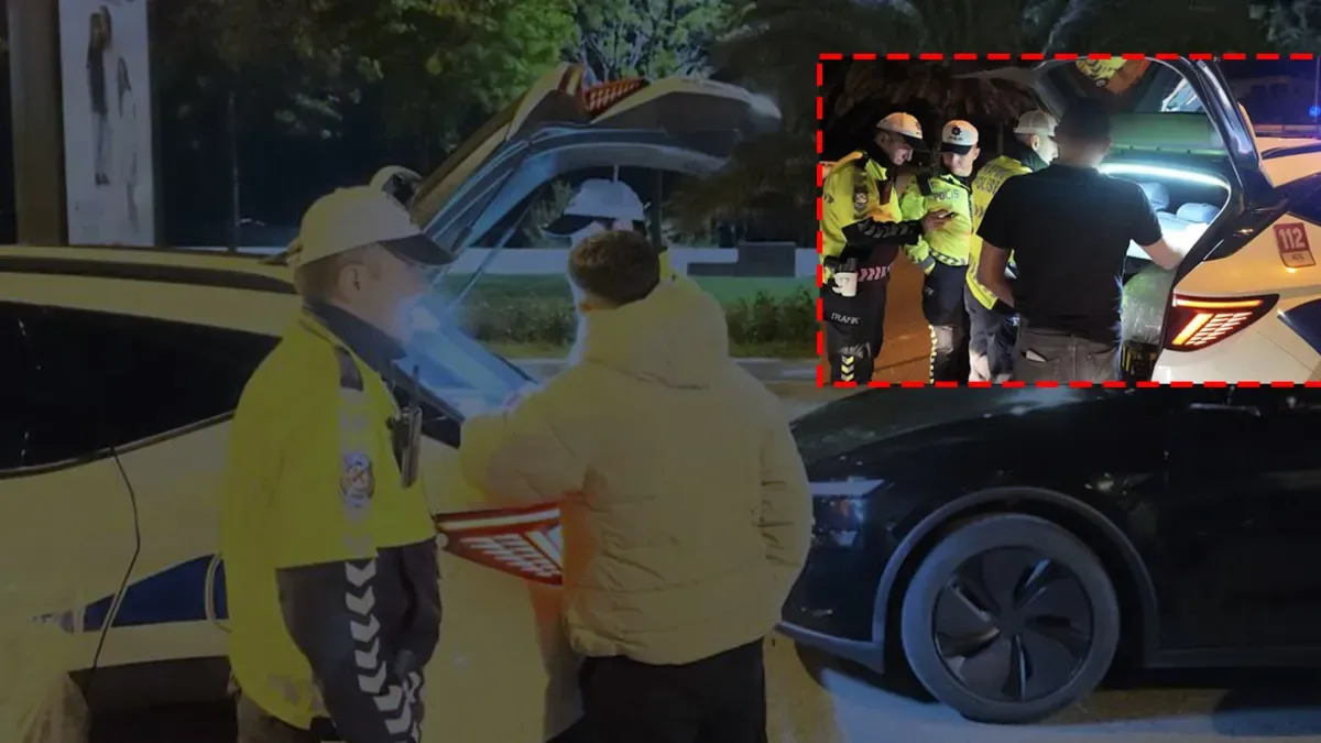 Kadıköy’de Drift Yapan Sürücüler Yakalandı!