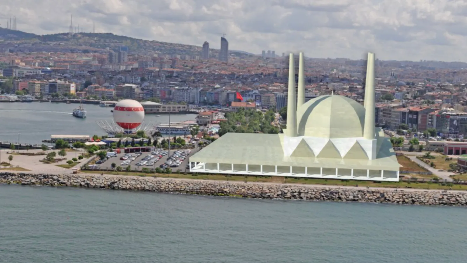 Kadıköy Rıhtımı’ndaki Cami Projesi Tartışma Yarattı