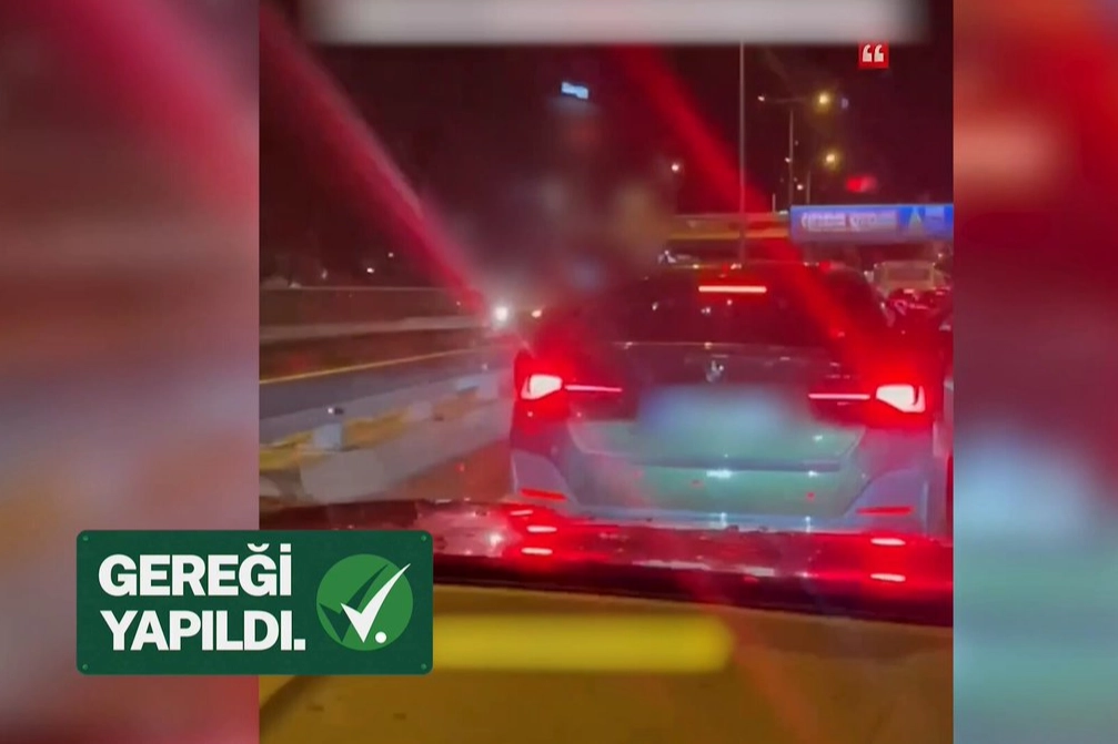 Kadın Sürücüye Saldıran Zorba Yakalandı!