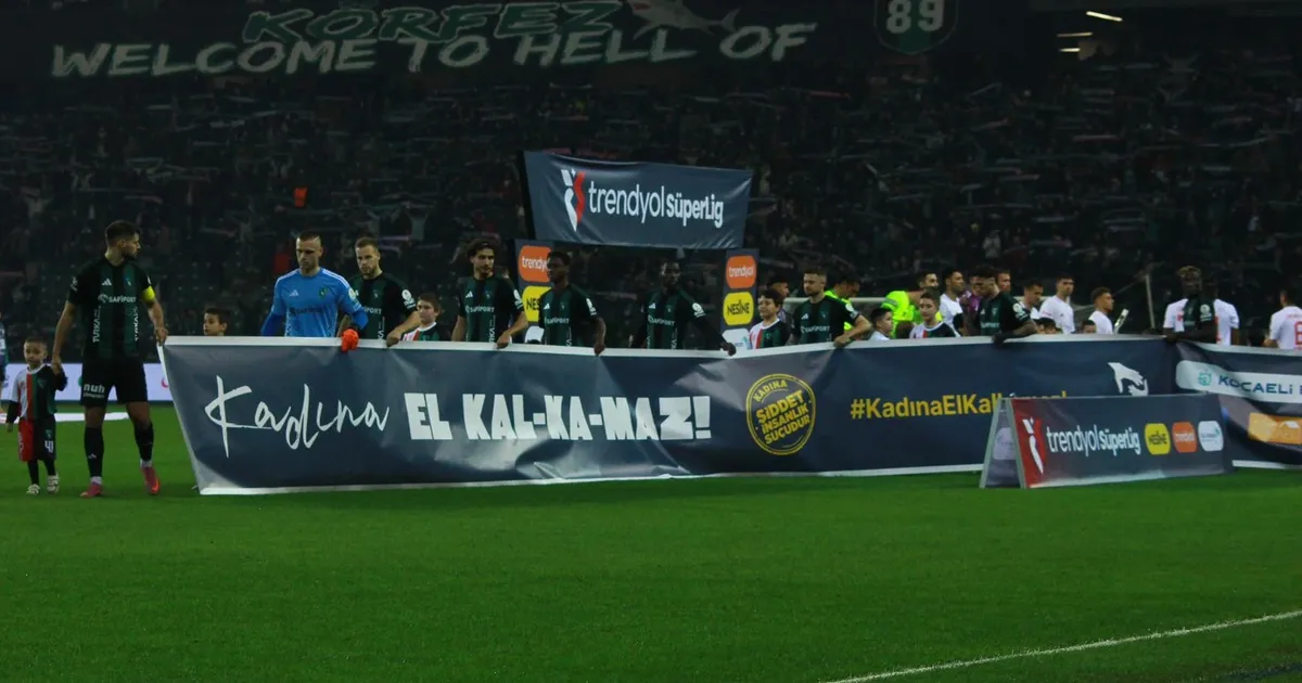 Kadına Şiddete Hayır! Kocaelispor’dan Farkındalık