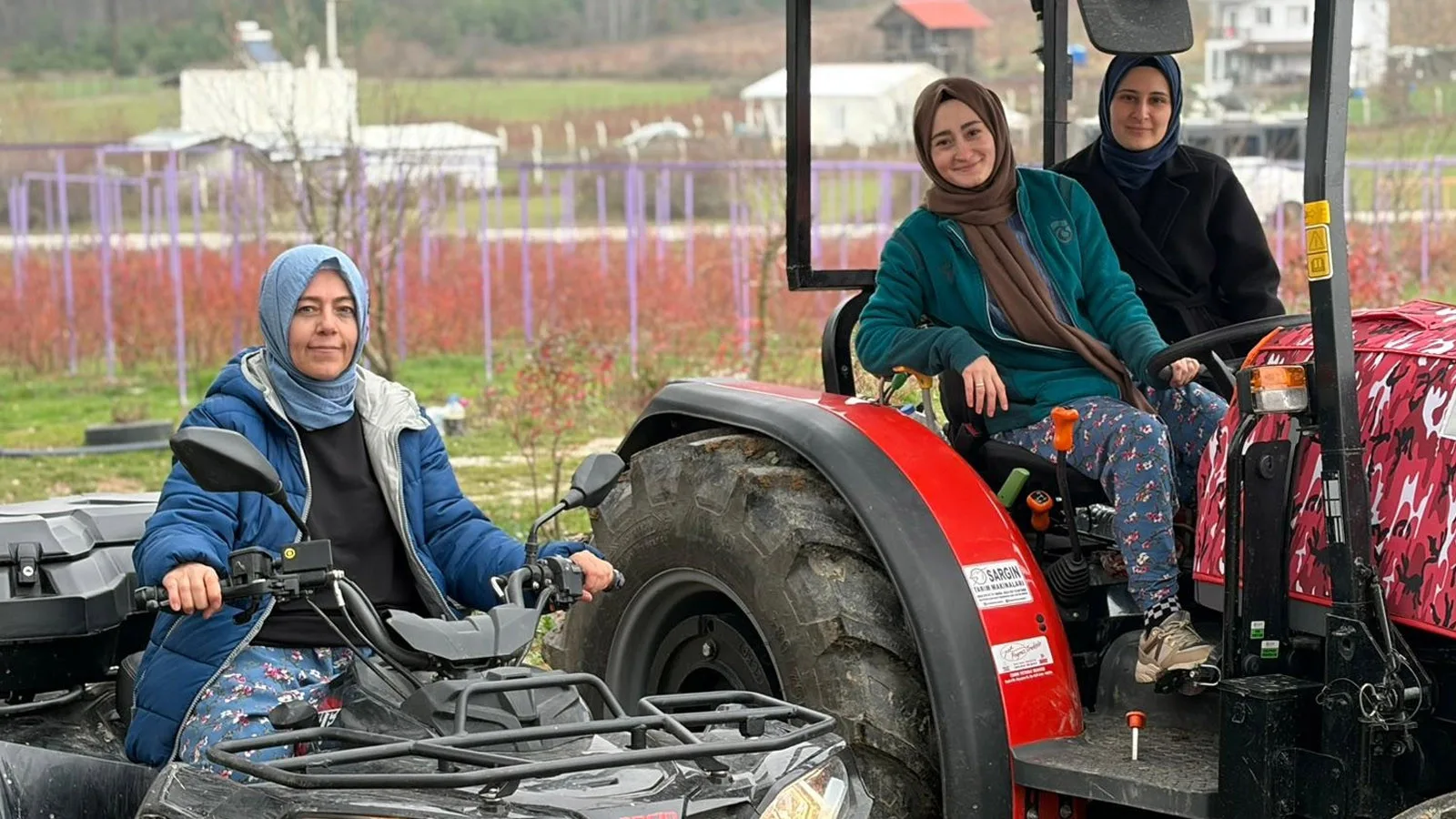 Kadınlar, Yaban Mersini ile Mahallenin Kaderini Değiştirdi