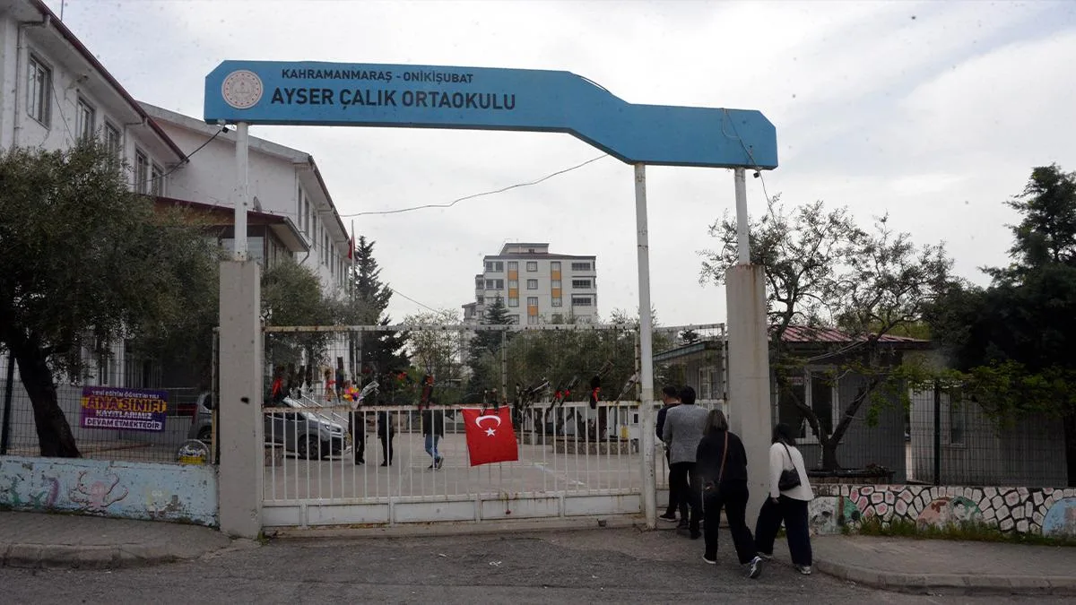 Kahramanmaraş’ta Okul Geçici Kapatıldı!