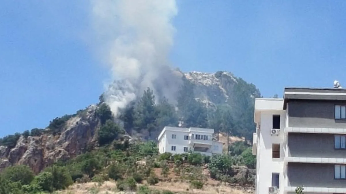 Kahramanmaraş’ta Orman Yangını Kontrol Altına Alındı