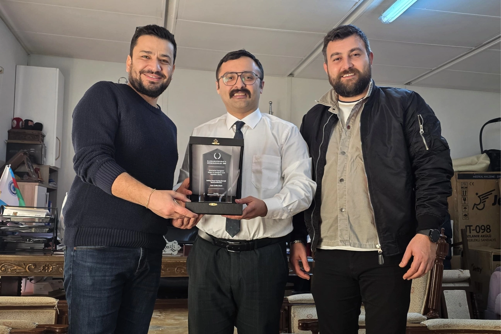 Kahramanmaraş’ta Yılın İyilik Elçisi Ödülü Verildi