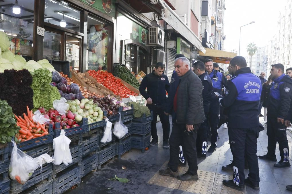 Kaldırım İşgali Cezasıyla Mersin’de Denetim Zamanı